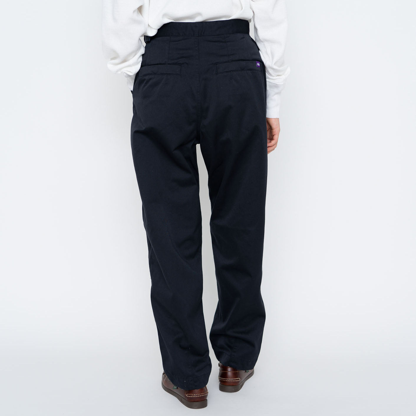 Chino Wide Tapered Field Pants - D NAVY