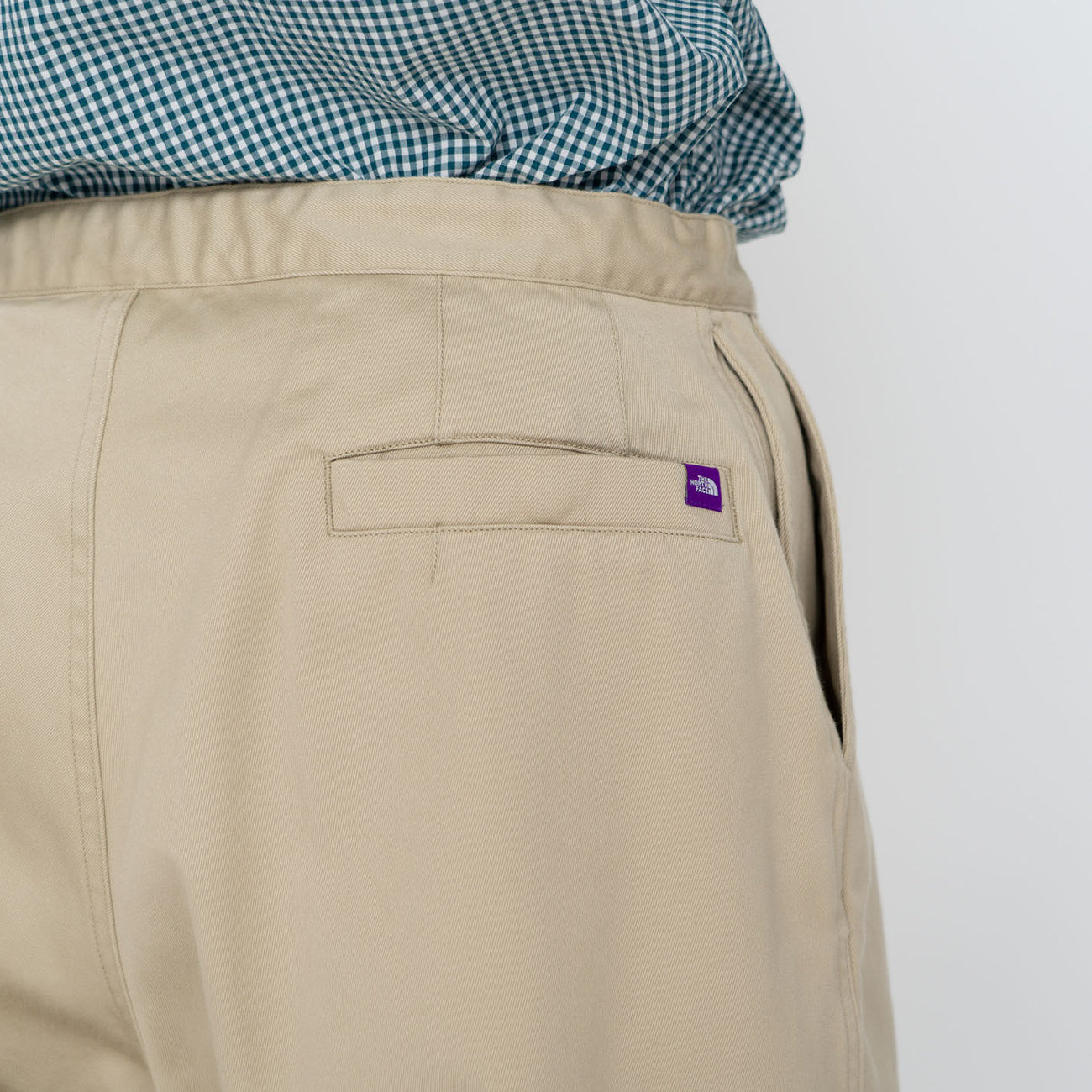 Chino Wide Tapered Field Pants - L BEIG