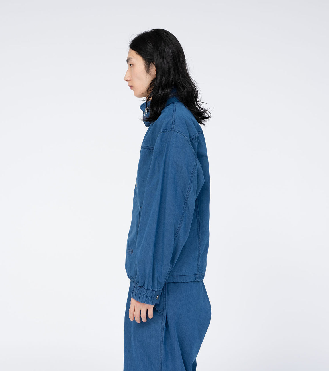 Indigo Field Jacket - INDIGO BLEACH