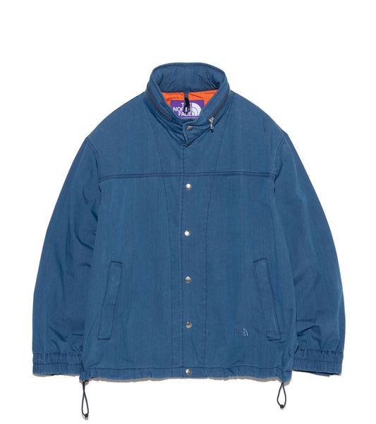 Indigo Field Jacket - INDIGO BLEACH