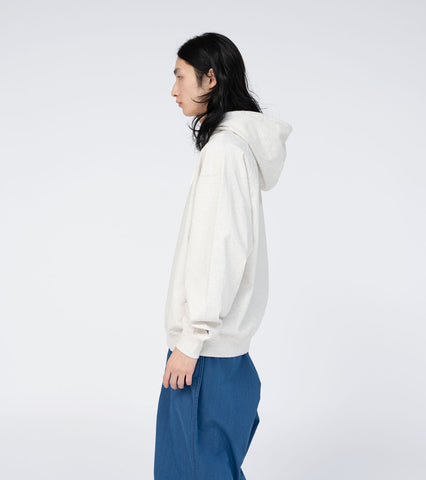 9.5oz Cotton Jersey Field Hooded Parka - OATMEAL