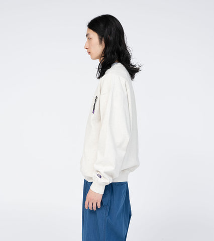 9.5oz Cotton Jersey Field Pullover - OATMEAL