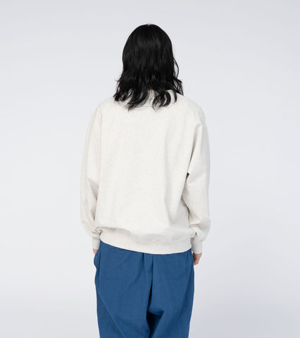 9.5oz Cotton Jersey Field Pullover - OATMEAL