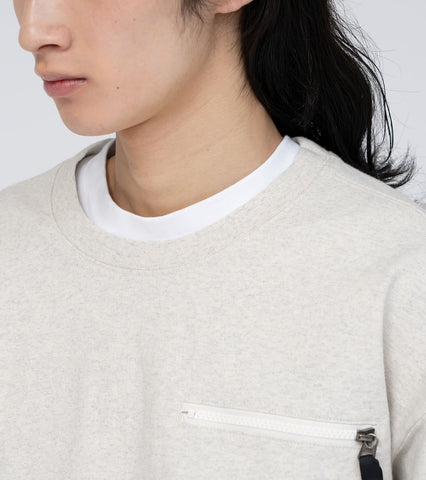 9.5oz Cotton Jersey Field Pullover - CHARCOAL