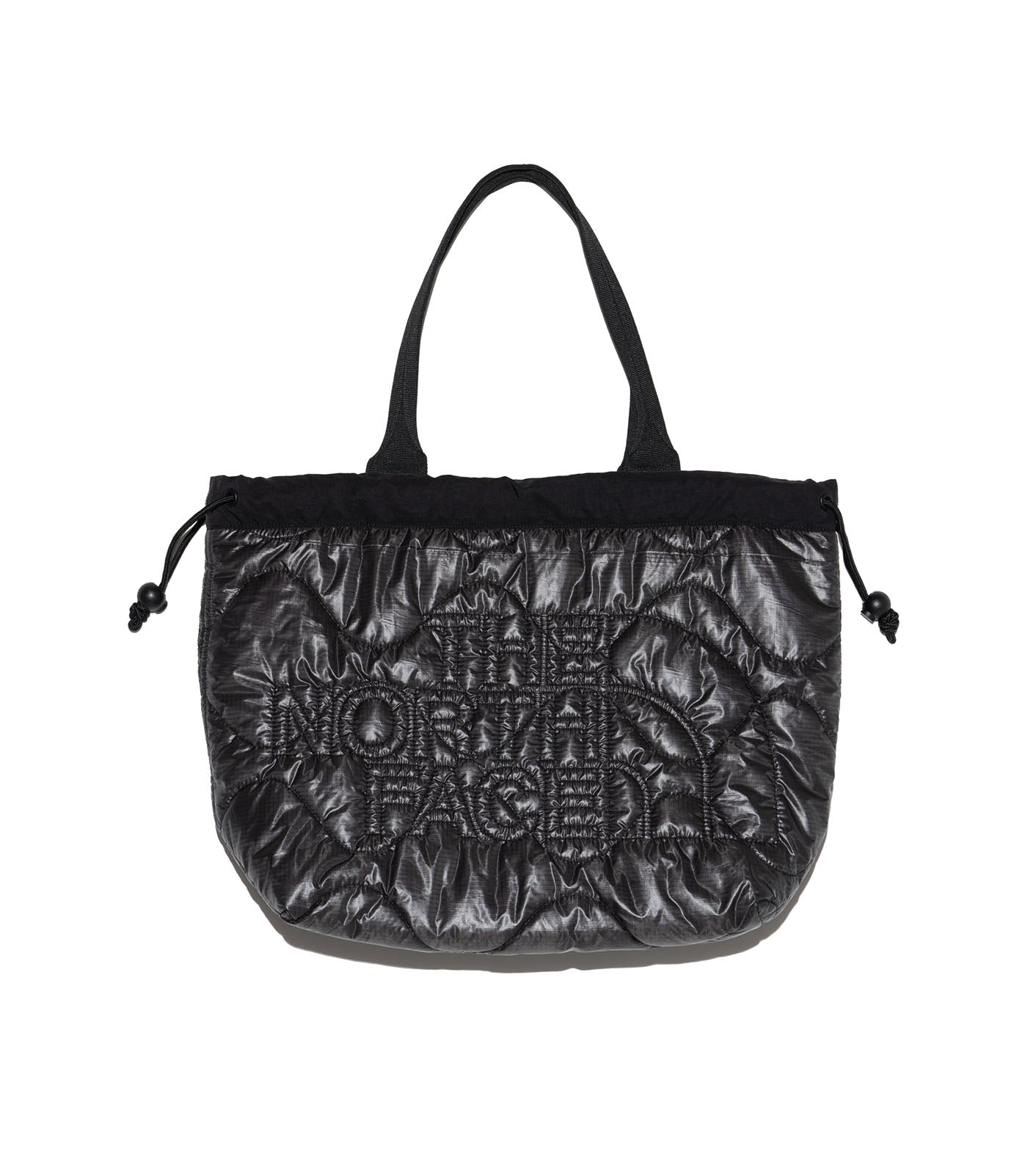 Quilting Field Tote M - BLACK