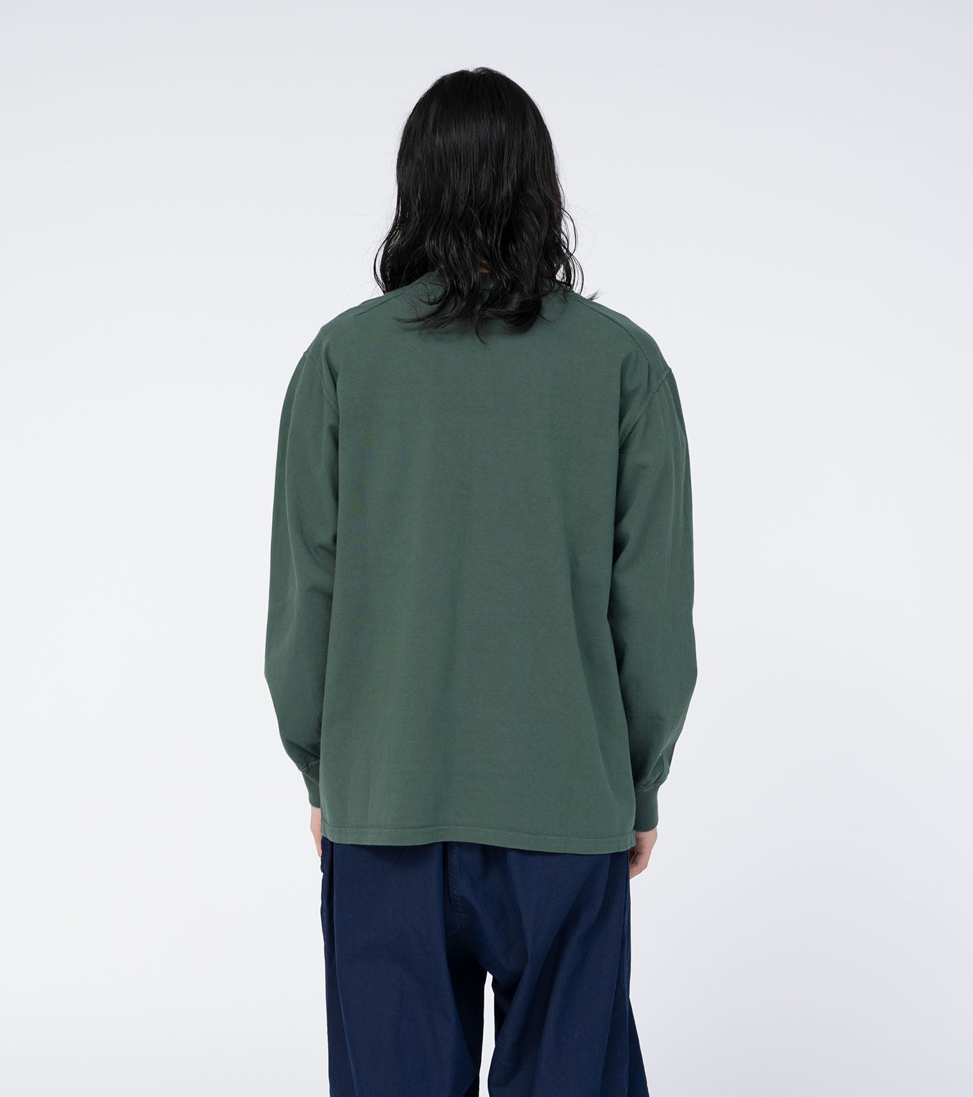 7oz Long Sleeve Pocket Tee - BE/OW