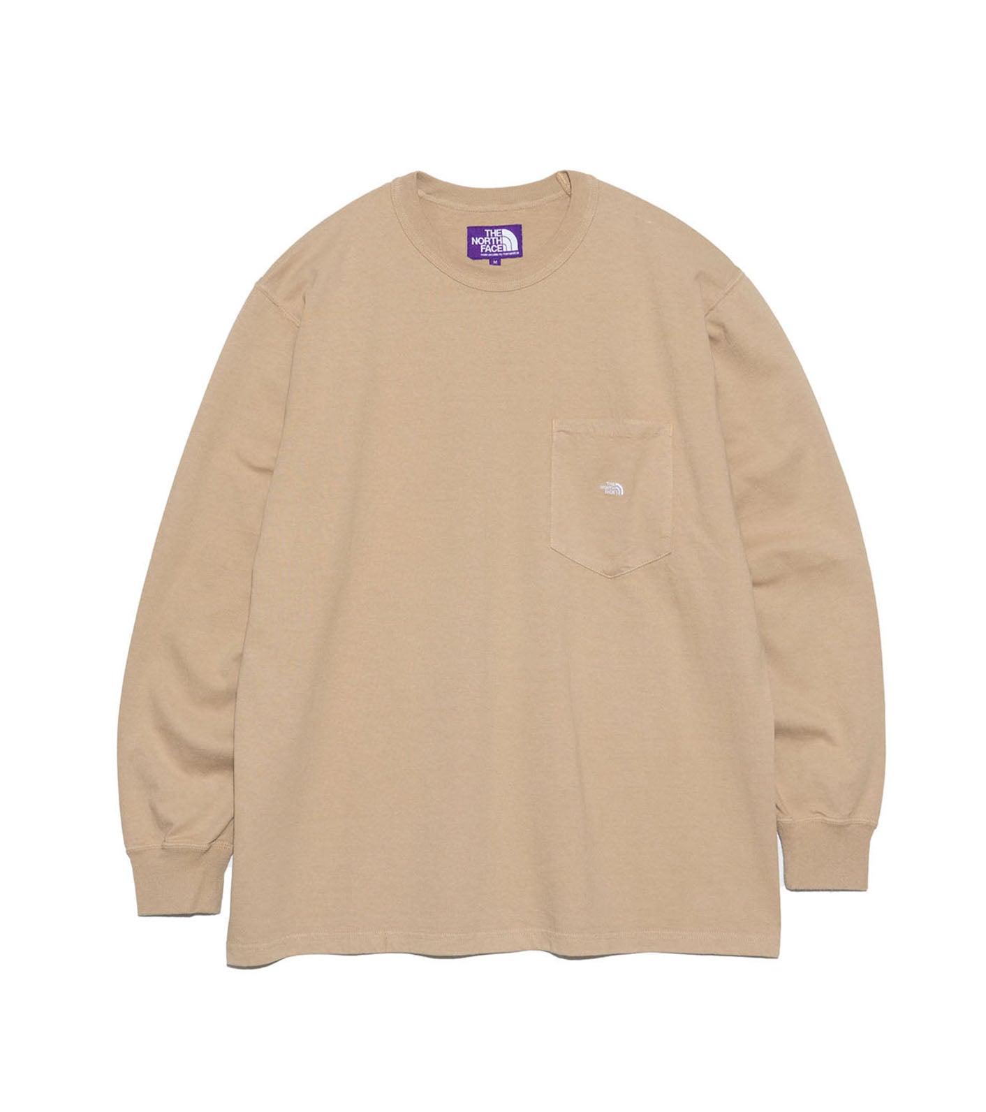 7oz Long Sleeve Pocket Tee - BE/OW