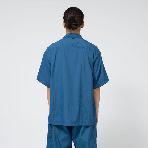 Nylon Taffeta Field S/S Shirt - TEAL B