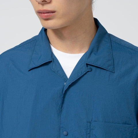Nylon Taffeta Field S/S Shirt - TEAL B