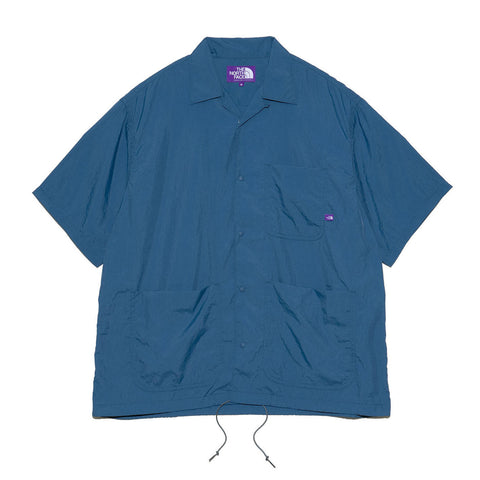 Nylon Taffeta Field S/S Shirt - TEAL B