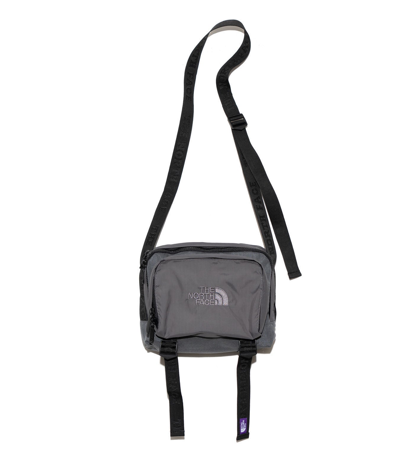 CORDURA Nylon Shoulder Bag - ASPHALT GRAY