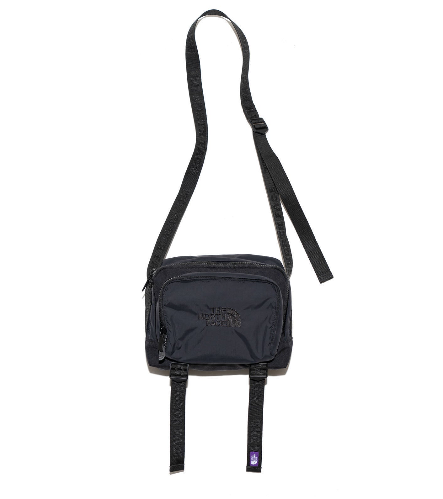 CORDURA Nylon Shoulder Bag - BLACK