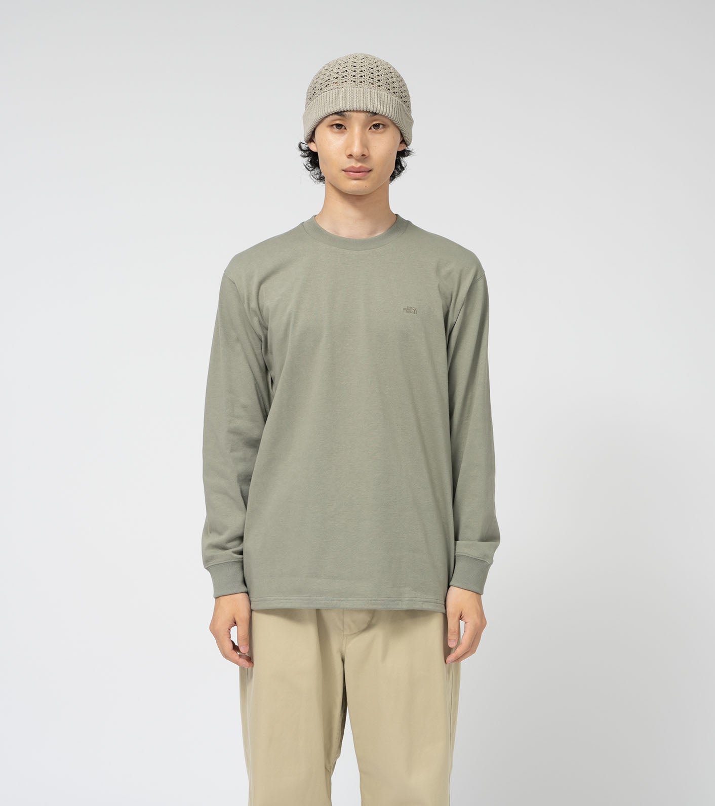 Field Long Sleeve Tee - Sage Green