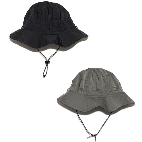 新品 黒 ノースフェイスパープルレーベル フィールドハット ユニセックス THE NORTH FACE PURPLE LABEL GORE-TEX Field Hat Asphalt Gray