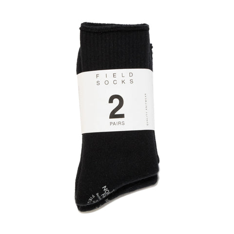 Pack Field Socks 2P - BLACK