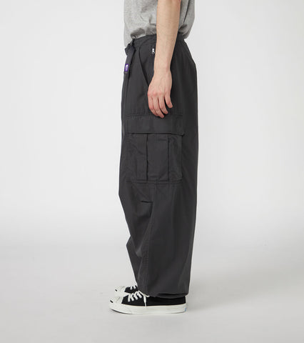 Ripstop Field Cargo Pants - BLACK