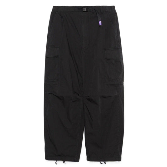 Ripstop Field Cargo Pants - BLACK