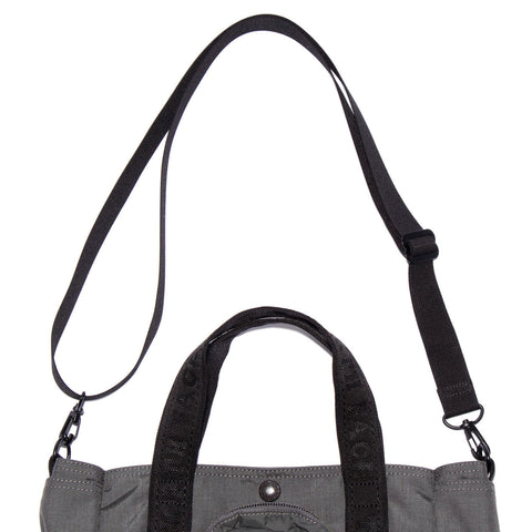 CORDURA Nylon Shoulder Tote Bag - BLACK
