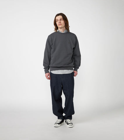 Field Crewneck Sweatshirt - Asphalt Gray