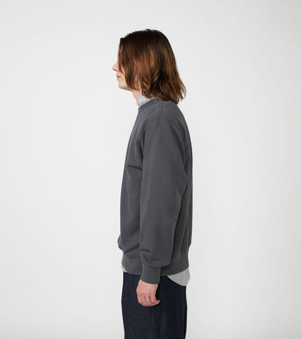 Field Crewneck Sweatshirt - Asphalt Gray