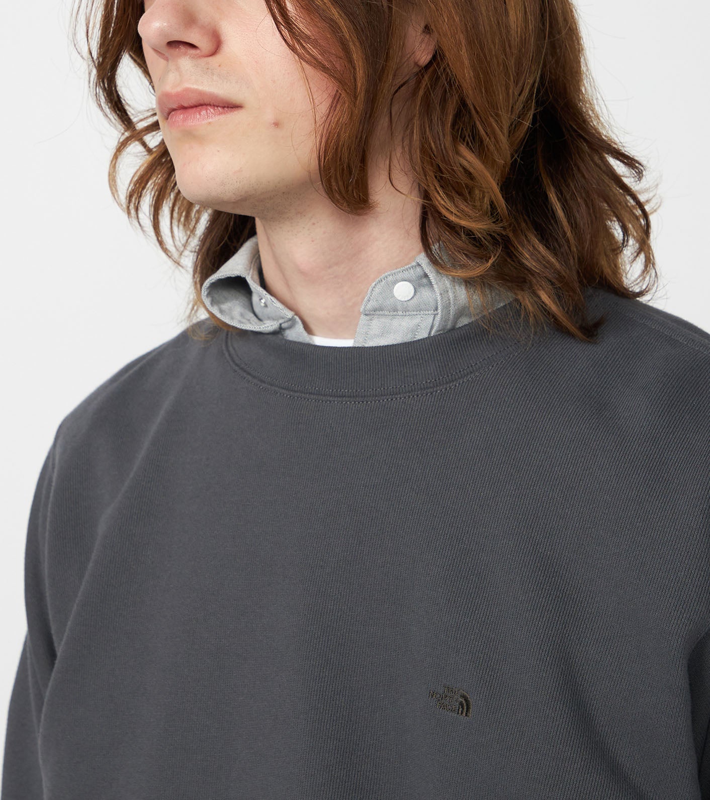 Field Crewneck Sweatshirt - Asphalt Gray