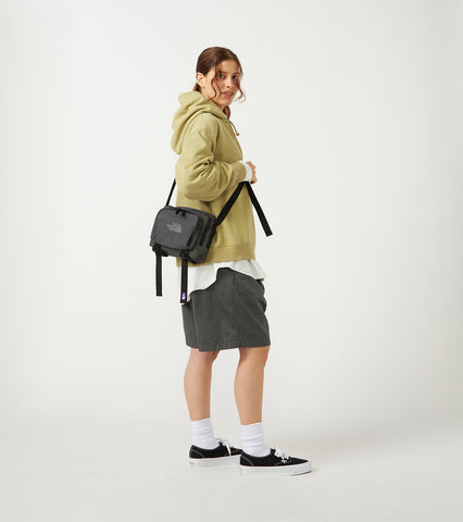 CORDURA Nylon Shoulder Bag - Asphalt Gray