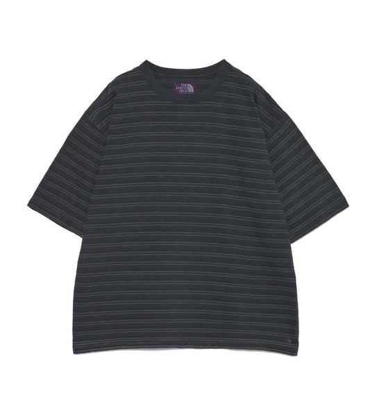 Garment Dyed Jacquard Field Tee - AHGRAY