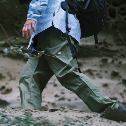 CEDAR PANTS - FOREST KHAKI
