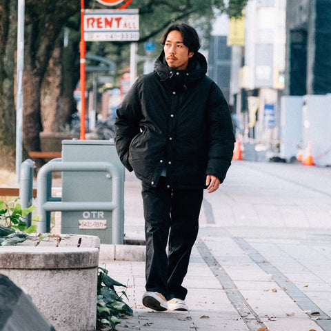 65/35 Mountain Short Down Parka - BLACK