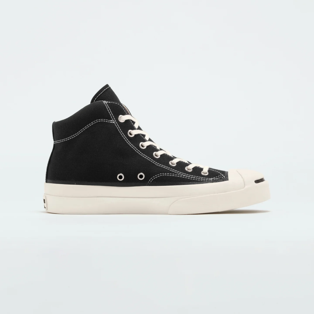 JACK PURCELL CANVAS MID - BLACK