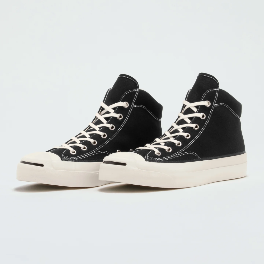JACK PURCELL CANVAS MID - BLACK