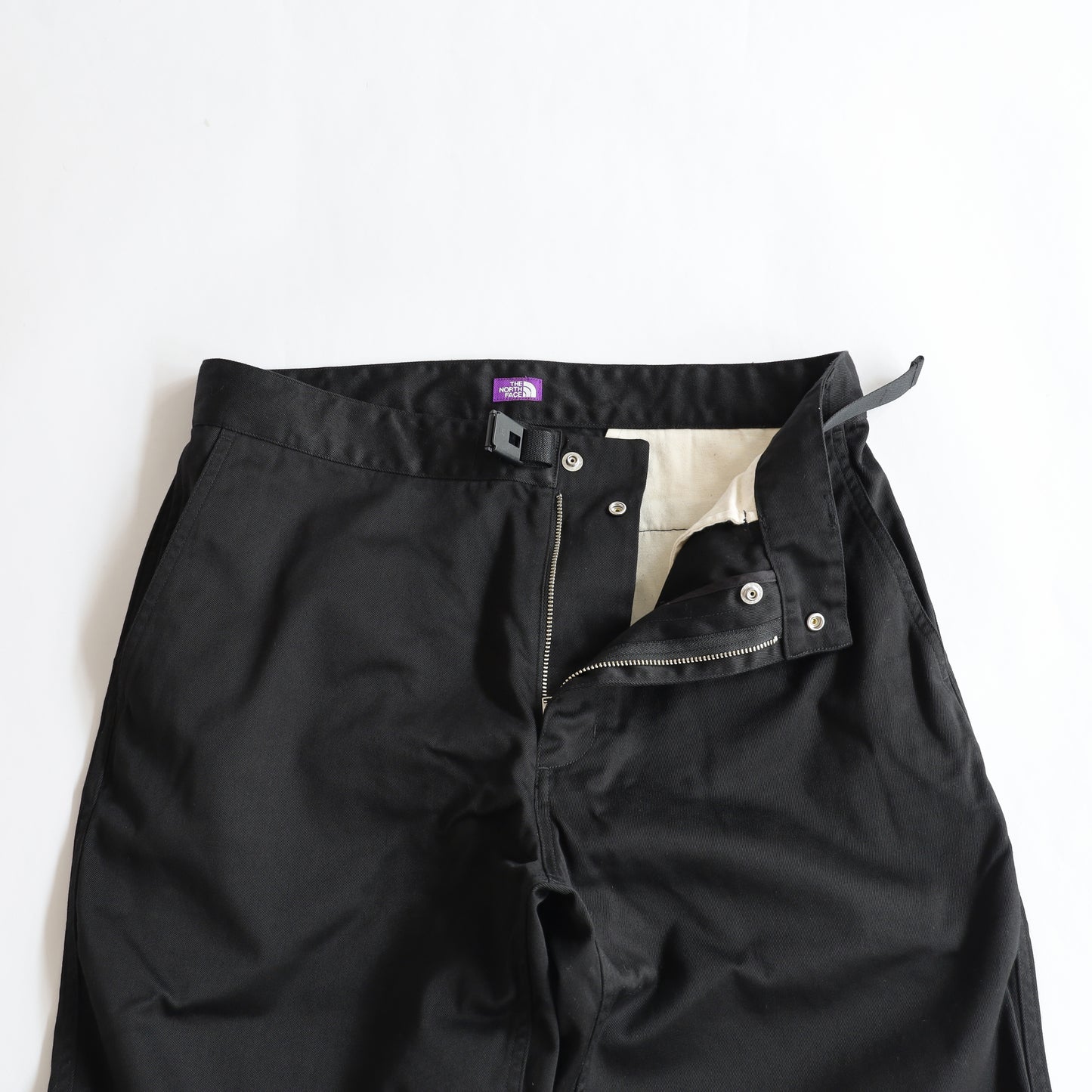 Chino Straight Field Pants - BLACK
