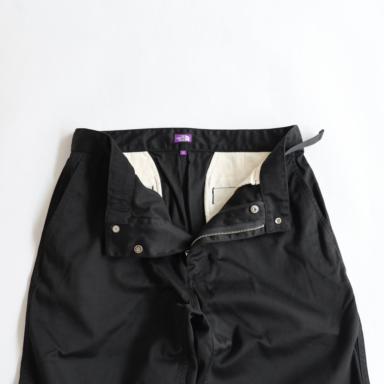 Chino Straight Field Pants - BLACK