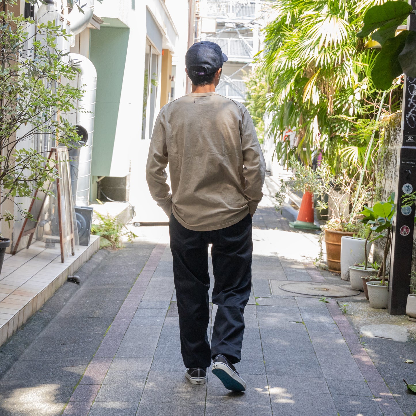 Chino Straight Field Pants - D NAVY