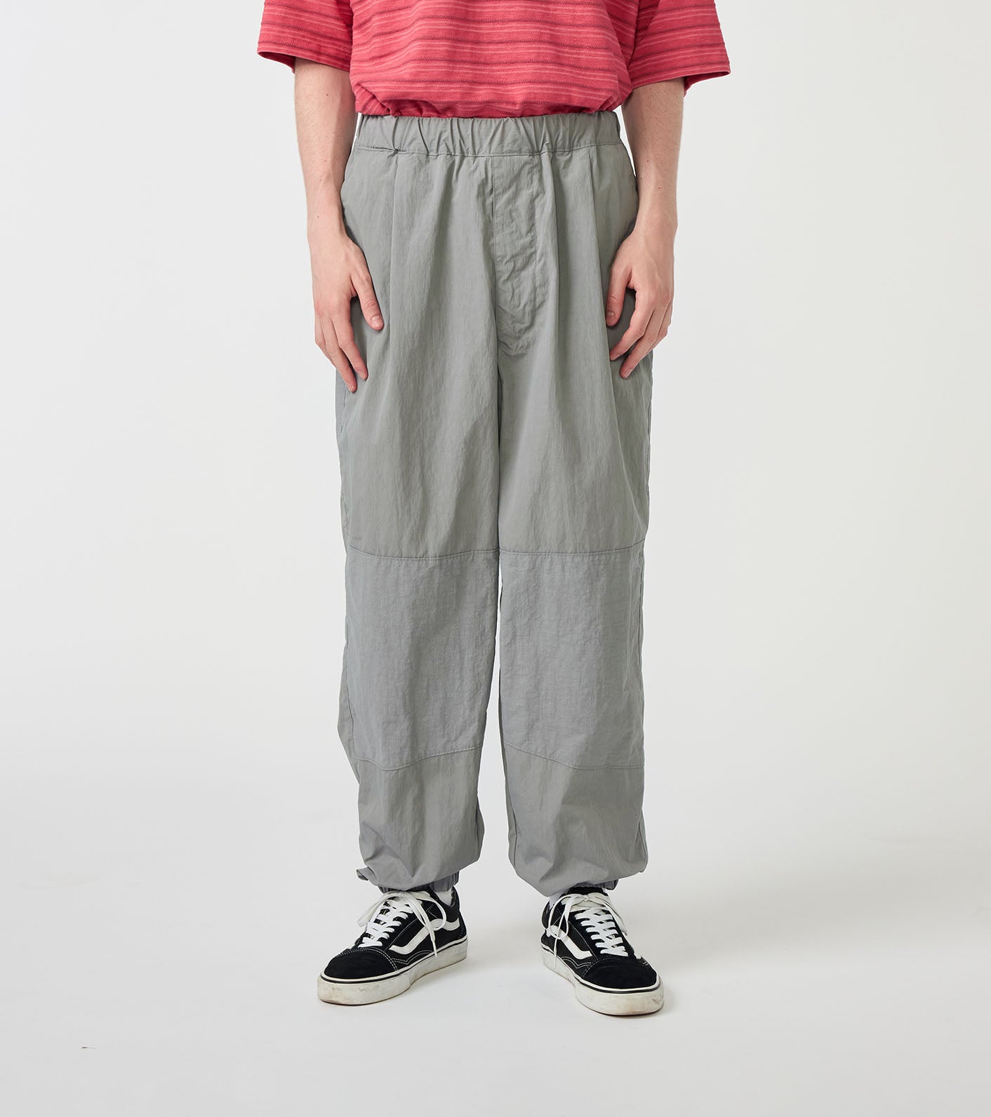 Brushed Weather Muntain Wind Pants - LIGHT GRAY