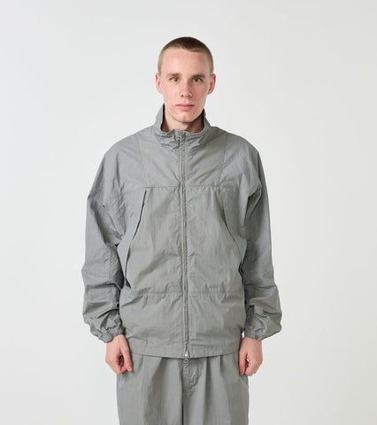 Brushed Weather Mountain Wind Jacket - LIGHT GRAY