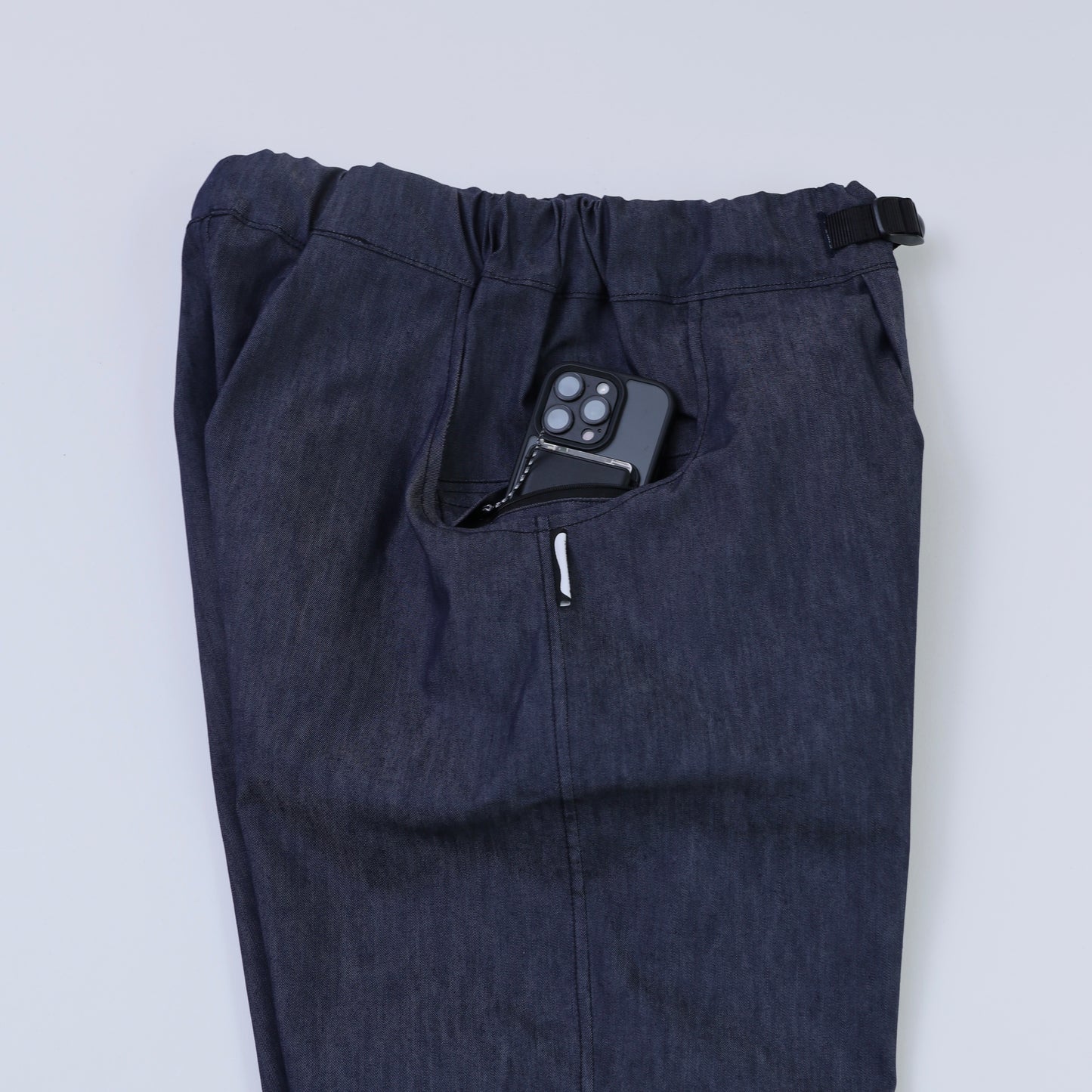 TORAYA EQUIPMENT OVAL WIDE PANTS (WAGON EXCLUSIVE) - INDIGO