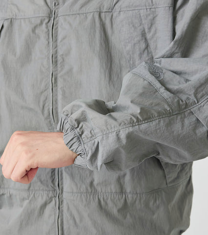 Brushed Weather Mountain Wind Jacket - BLACK