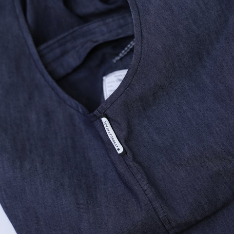 TORAYA EQUIPMENT OVAL WIDE PANTS (WAGON EXCLUSIVE) - INDIGO