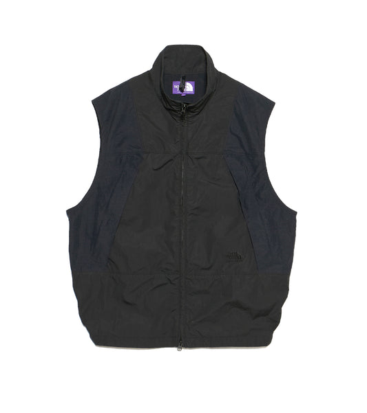 Brushed Weather Muntain Wind Vest - BLACK