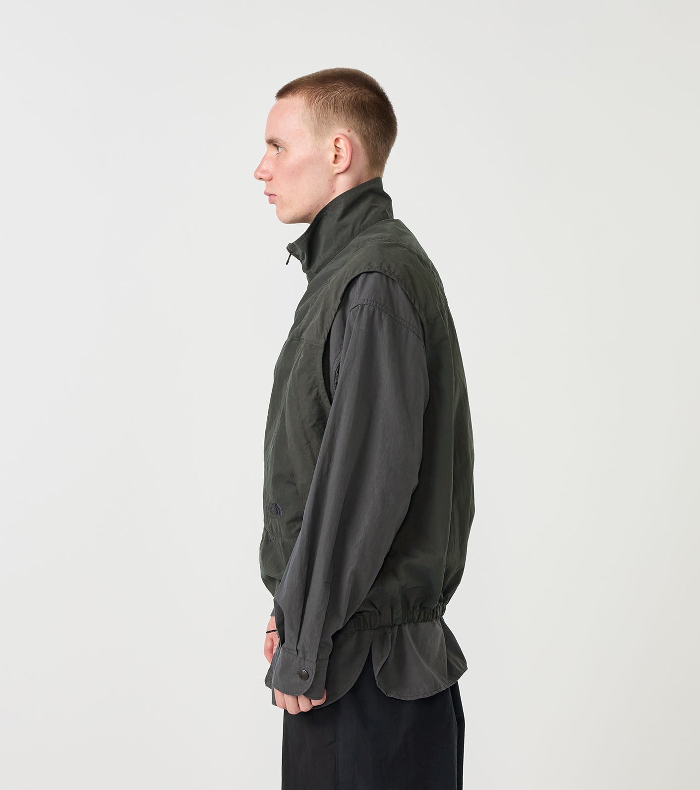 Brushed Weather Muntain Wind Vest - BLACK