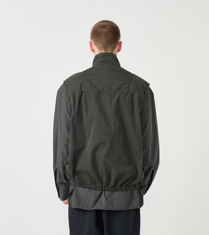 Brushed Weather Muntain Wind Vest - BLACK