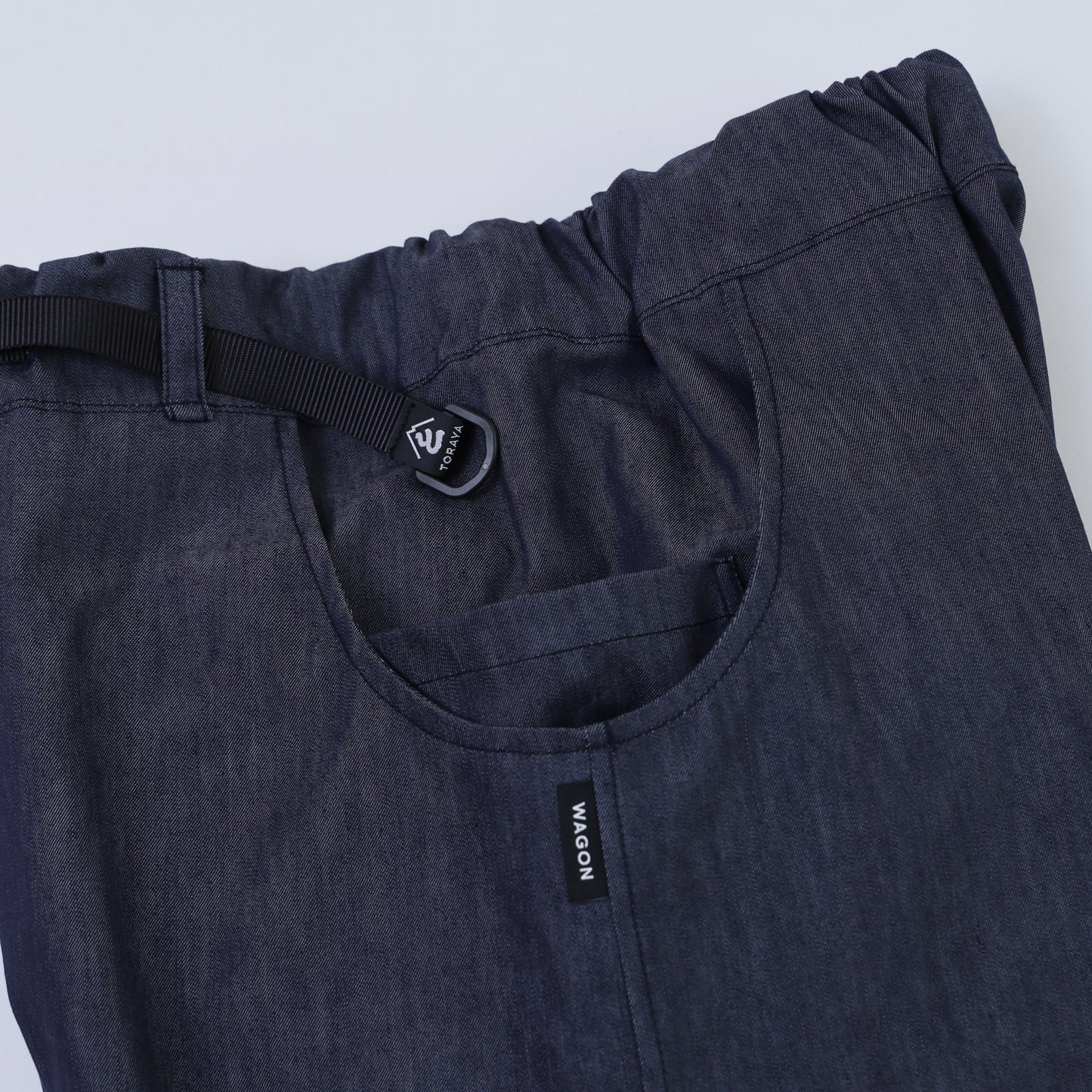 TORAYA EQUIPMENT OVAL WIDE PANTS (WAGON EXCLUSIVE) - INDIGO