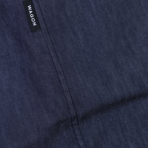 TORAYA EQUIPMENT OVAL WIDE PANTS (WAGON EXCLUSIVE) - INDIGO