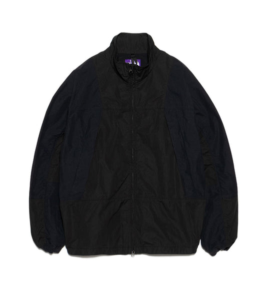 Brushed Weather Mountain Wind Jacket - BLACK