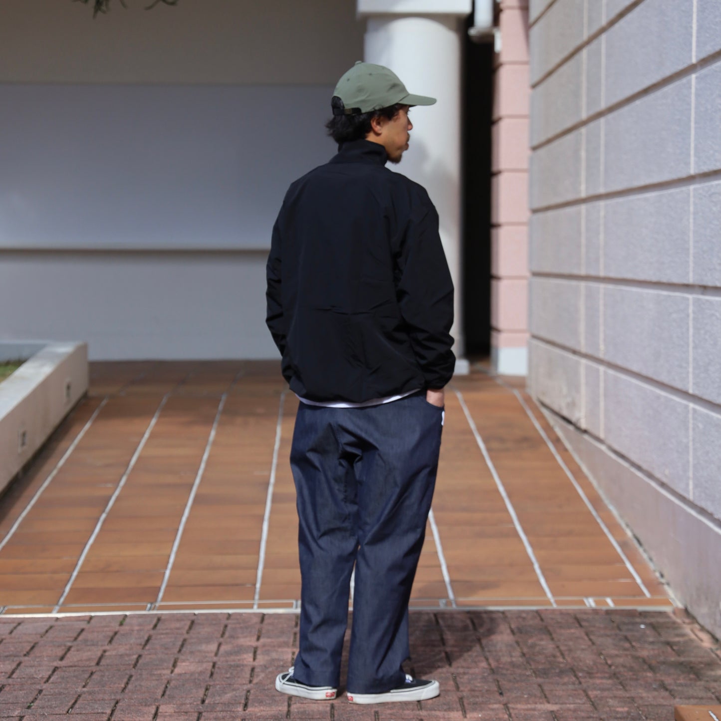 TORAYA EQUIPMENT OVAL WIDE PANTS (WAGON EXCLUSIVE) - INDIGO