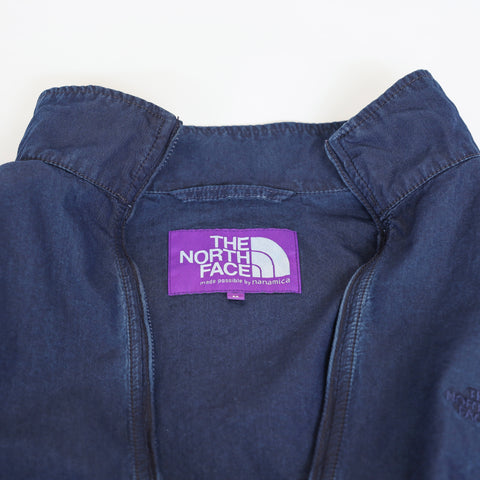 ノースフェイスパープルレーベル インディゴトラックジャケット32n25sa022 Indigo Field Track Jacket | THE NORTH FACE PURPLE LABEL(ザ