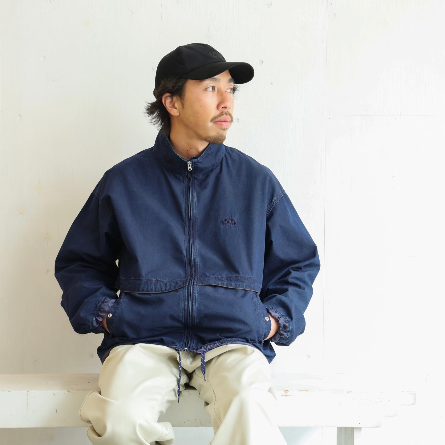 Indigo Field Track Jacket - INDIGO