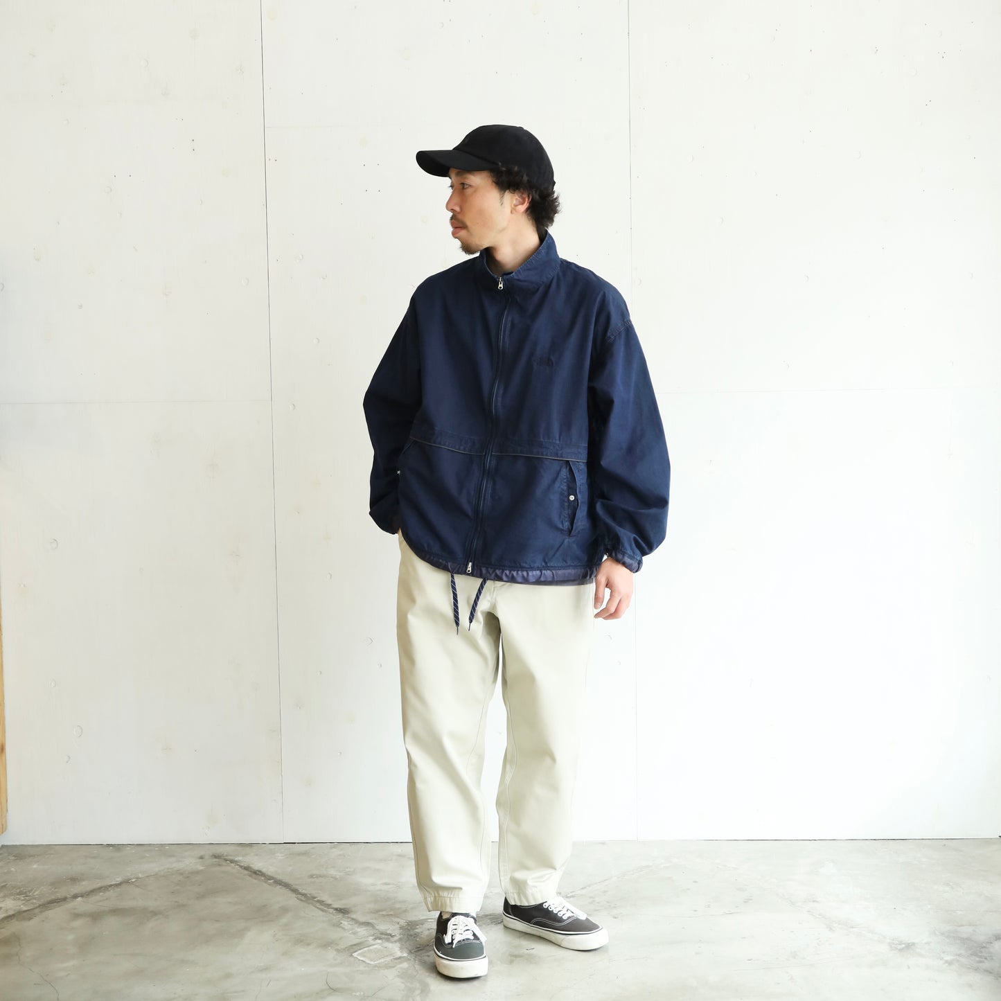 Indigo Field Track Jacket - INDIGO