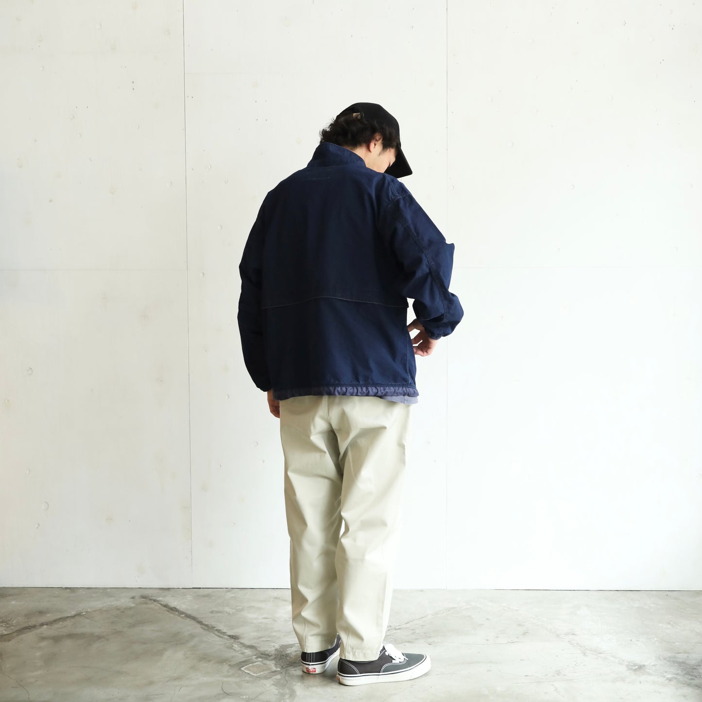 Indigo Field Track Jacket - INDIGO